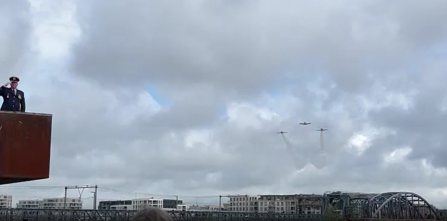 Fly-by voor Willem “Bill” Abbot 2024